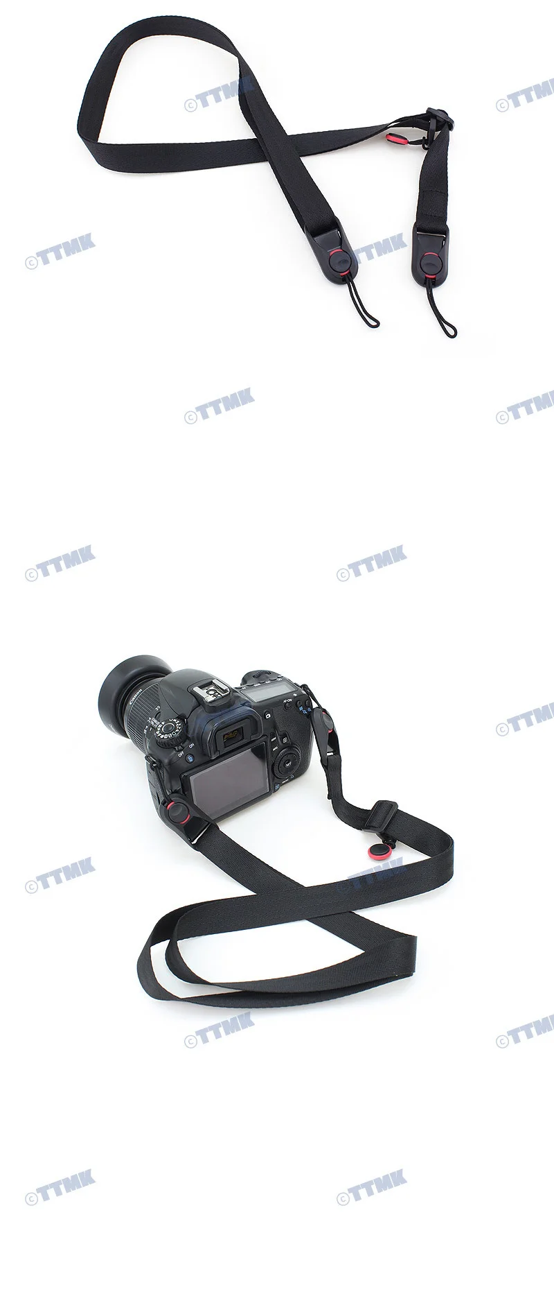 DSLR 카메라 버클 어깨 넥 스트랩 미러리스 소니 호환 상세3