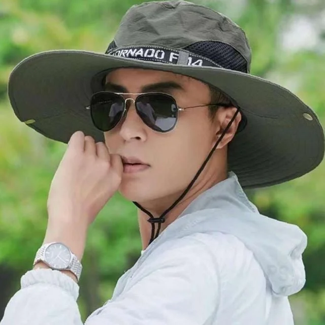 모자 카키 벙거지모자 남자버킷햇