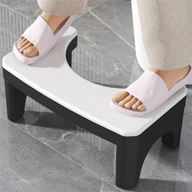 욕실 변기 발판 변기 발 받침대 키높이 플라스틱 배변 보조 높이 편의 욕실용 튼튼한 미끄럼 지지대 가정용