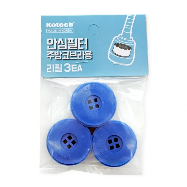 안심 필터 주방 코브라 리필3p 7478