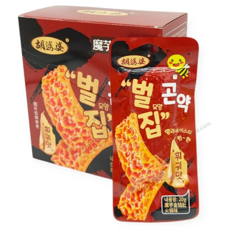 플유 벌집모양 곤약 훠궈맛 400g 중국간식