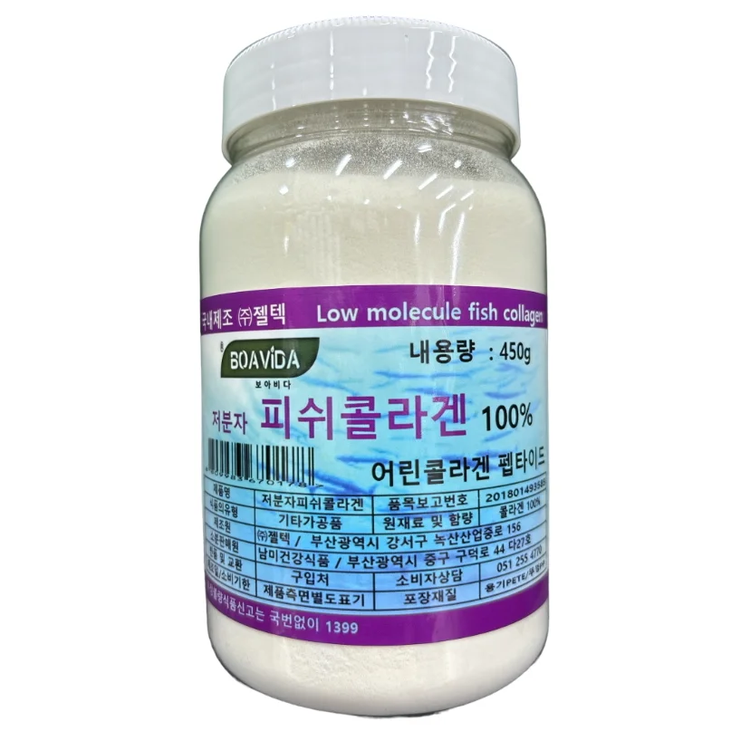 국내제조 (주)젤택 저분자 피쉬콜라겐 펩타이드 450g 상세1