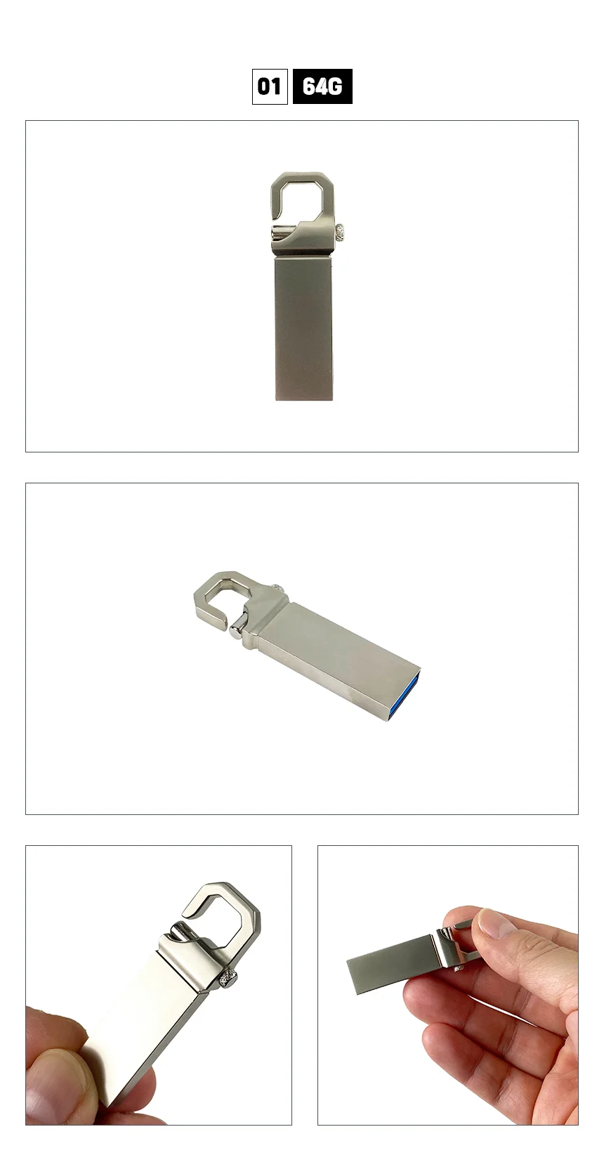 USB 3.0 젠후크형 USB64GB USB판촉 유에스비 상세2