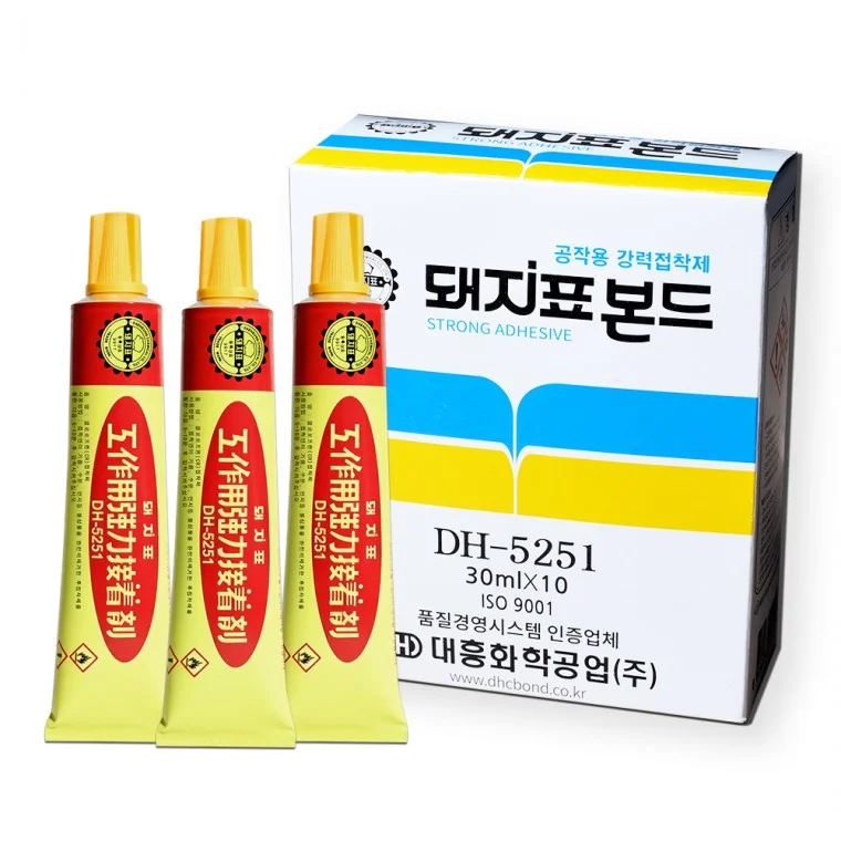 돼지표 본드 DH5251 공업용 접착제 30ml