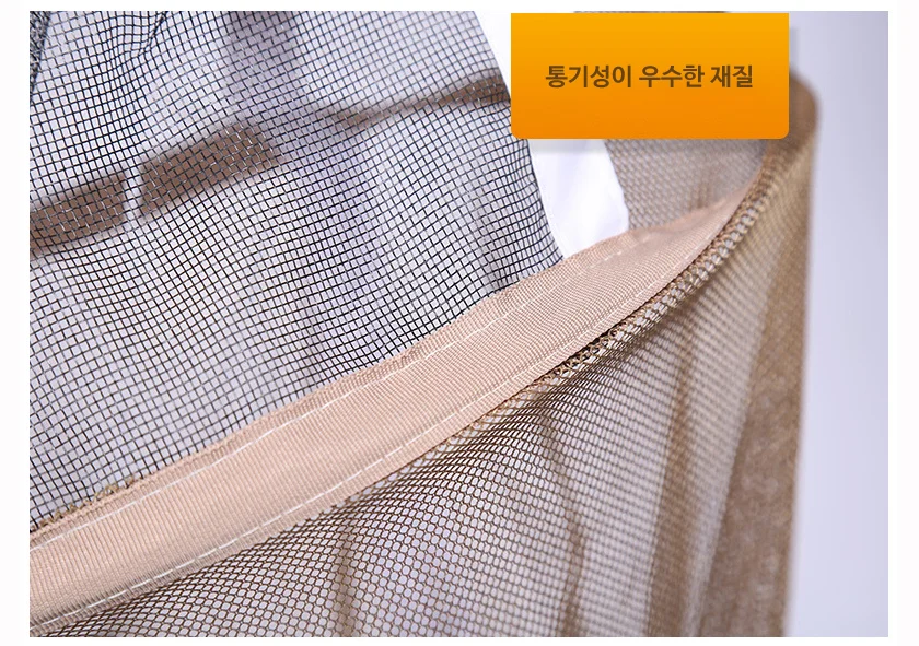 낚시모자 벌망 양봉 방충 벌초 용품 캠핑 벌레 안전망 상세5