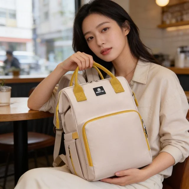 기저귀 가방 백팩 유모차 캐리어 겸용 아기 육아 기저귀함 외출 보관함