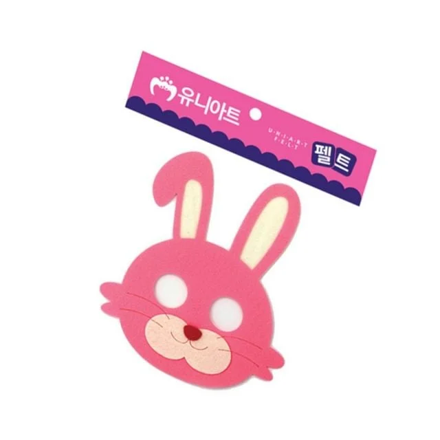 (펠트) 토끼가면 (2 역할놀이 파티가면 귀여운가면