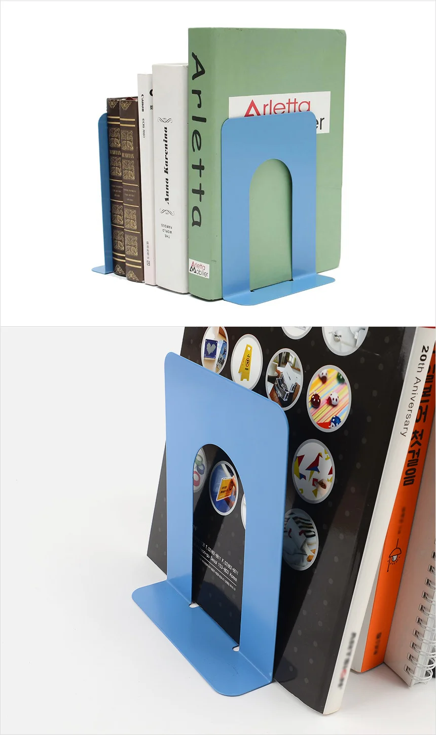 T형 북엔드 2P 북엔드 책진열대 책꽂이 bookend 철제북엔드 북앤드 책정리 상세4