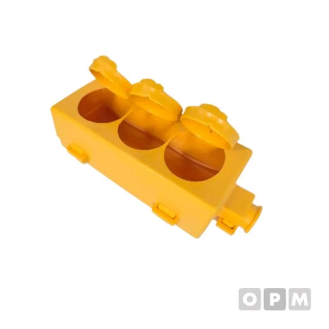 OPM 3구 고무 콘센트커버