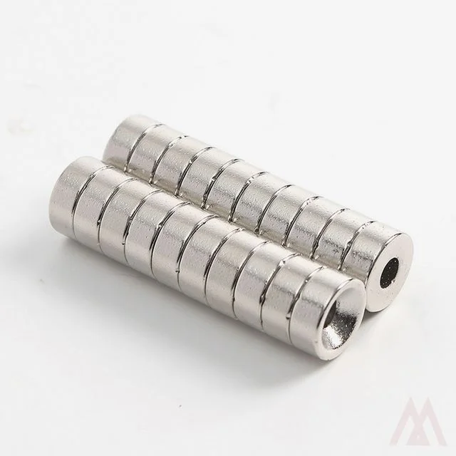 네오디뮴 원형사라 자석 20개입 12x5mm 교육용자석 둥근자석 강력자석홀더