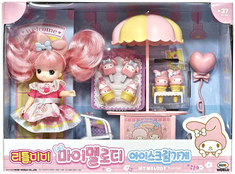 리틀미미 마이멜로디 아이스크림가게 역할놀이 장난감 상세2