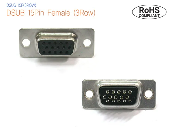 DVI 케이블 연장 젠더 D-sub 3열 15PIN F 젠더 상세1