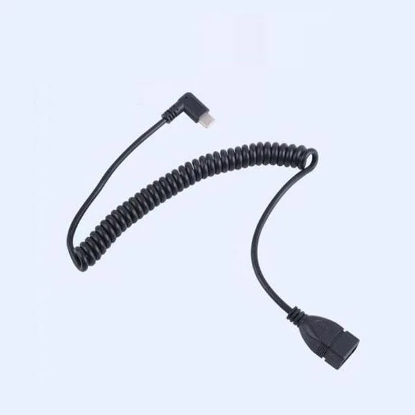 coms USB 3.1 케이블 C타입 OTG 스프링 타입 40-100CM