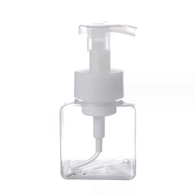 투명 사각 거품 공병 용기 250ml 450ml 버블 디스펜서 화장품용기 플라스틱