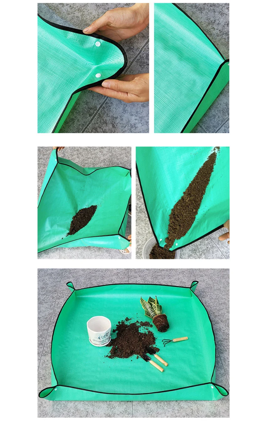 포워드테크 원예용 분갈이매트 실내 가드닝 방수패드 66cm 소형 100cm 대형 원예부자제 상세3