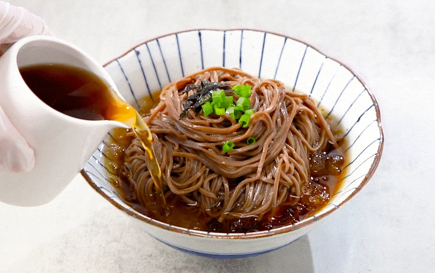 비빔소바 3인분 깔끔 (150g x 3팩) 상세1