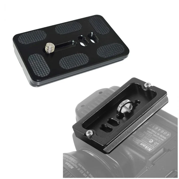 카메라 퀵슈 플레이트 70mm 브라켓 마운트 삼각대 PU70