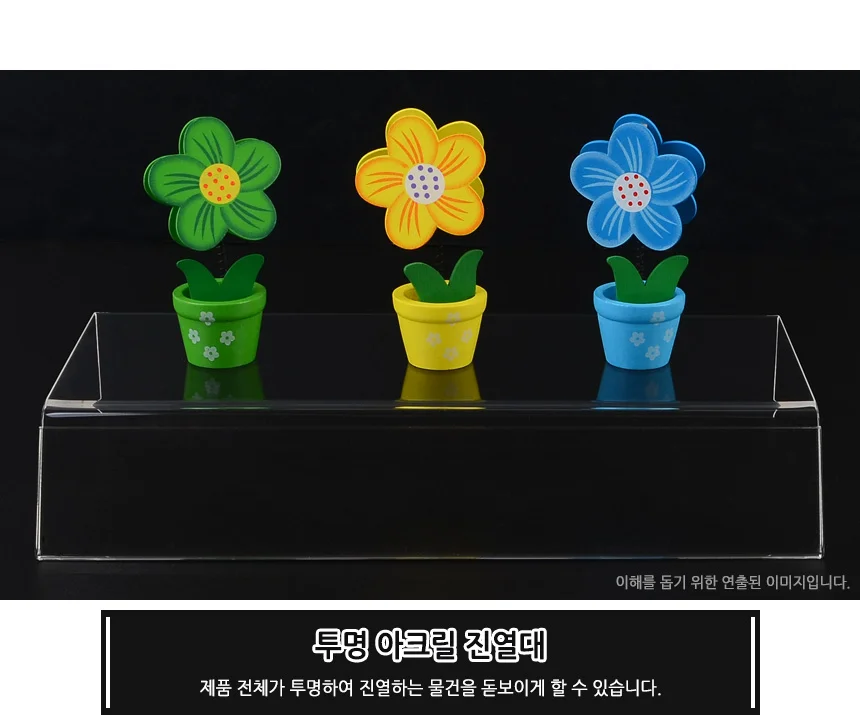투명 아크릴 디스플레이 진열대 피어싱진열대 아크릴거치대 상세3