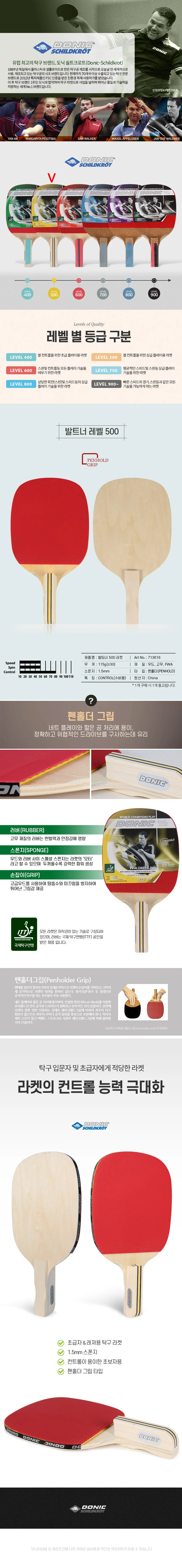 펜홀더 탁구라켓 레저용라켓 탁구용품 가성비탁구라켓 상세2
