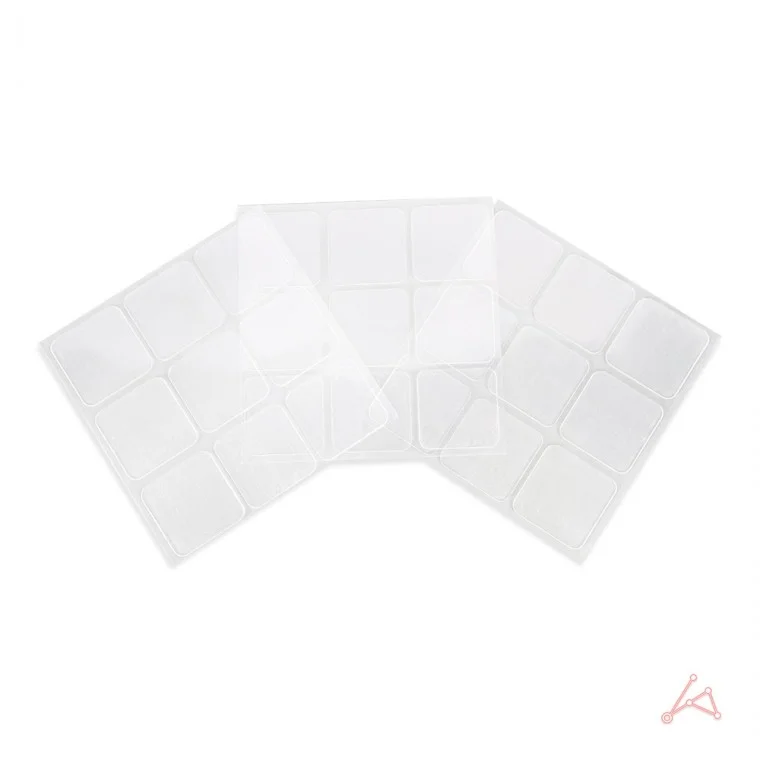 초강력 겔 투명 양면테이프(사각) 25mm 27p