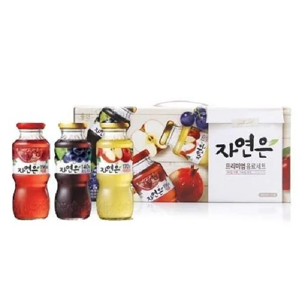 웅진 자연은 프리미엄음료세트 180mlx12병x4set