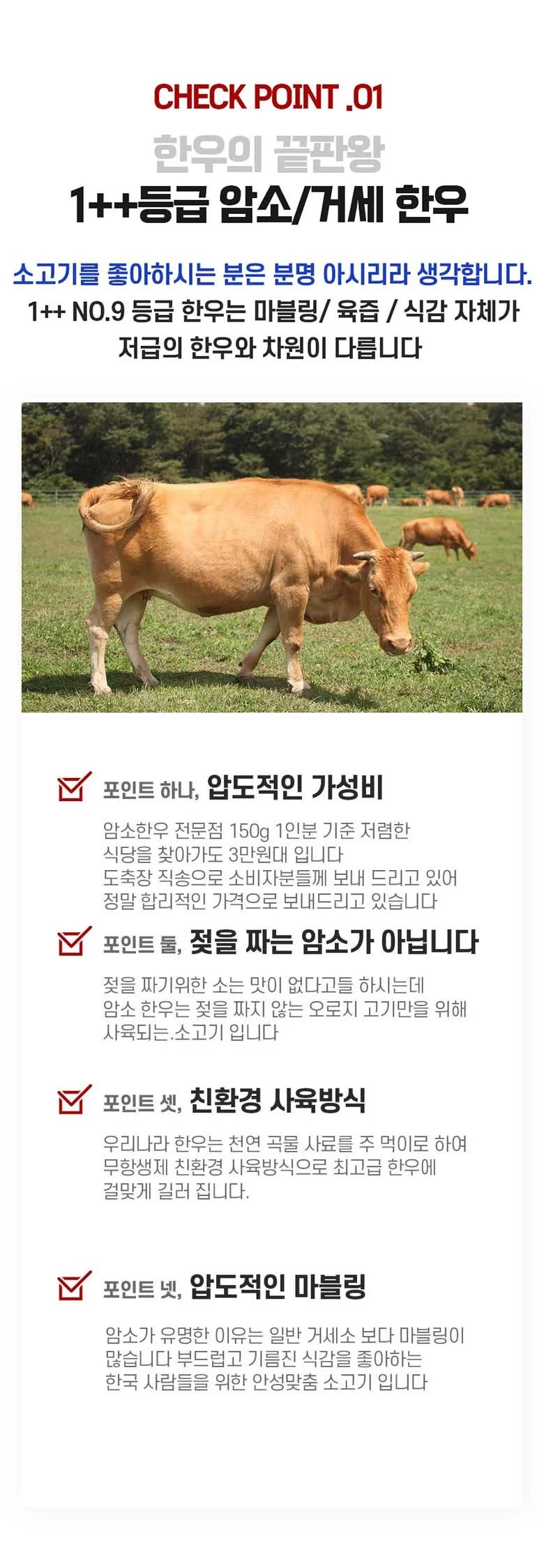 한우 투쁠 선물세트 등심 갈비살 차돌박이 600g 구성 상세3