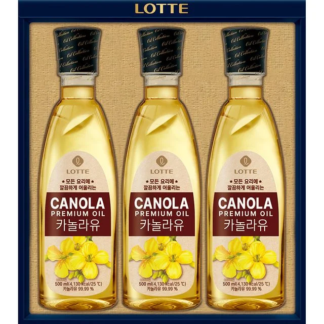 오일 컬렉션 카놀라유 1호 서랍형 1500ml (500mlx3ea)