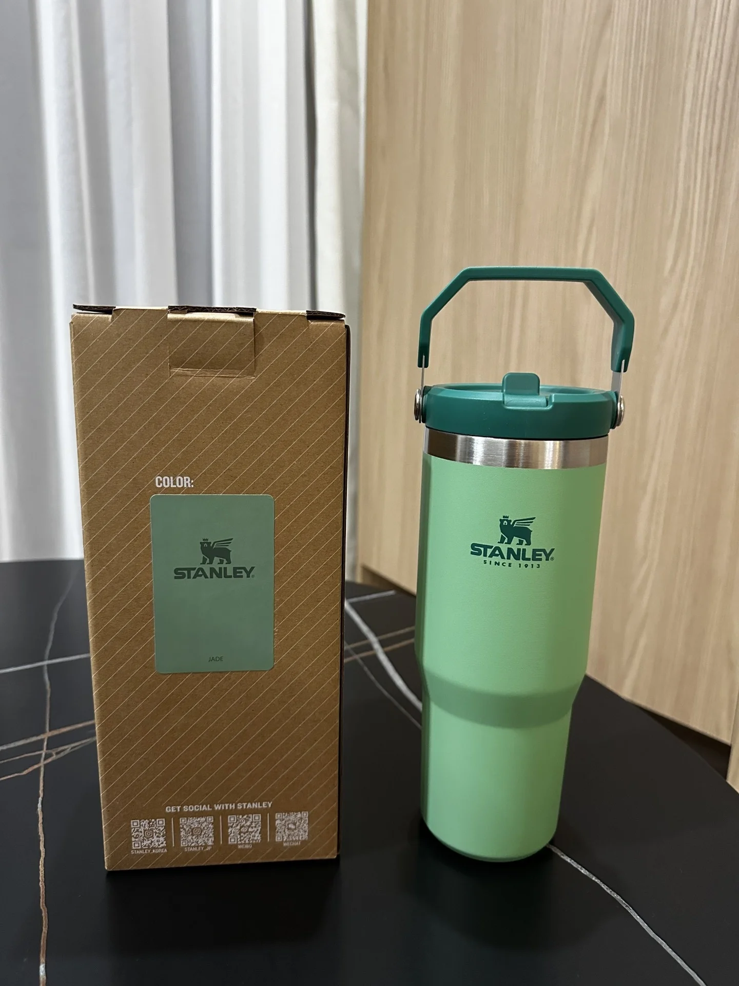 스탠리텀블러 손잡이텀블러 크로스 보더 스탠리 스탠리 보온병 컵 304 스테인레스 스틸 아마존 대외 무역 상세2