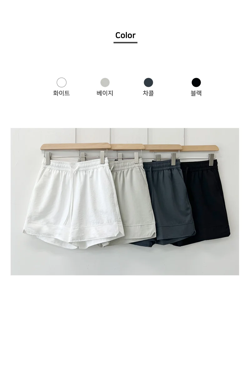 마라톤 운동 3부 밴딩 숏팬츠 런닝 반바지 상세4