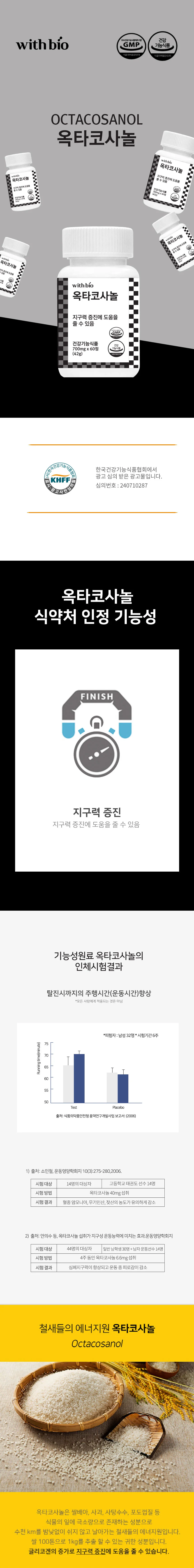 위드바이오 옥타코사놀 700mg x 60정 상세1