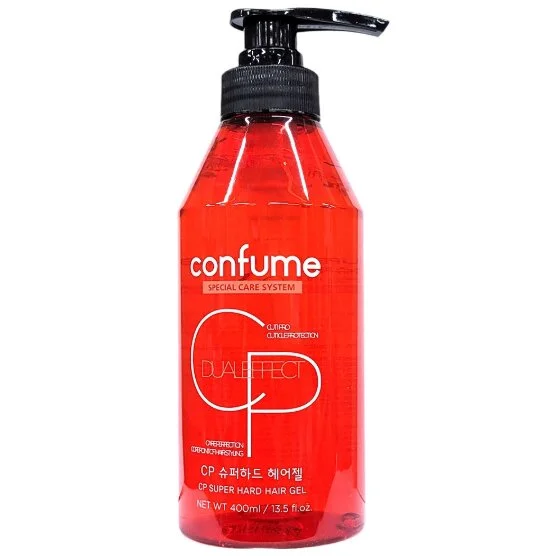 저녁까지 흐트러짐 없이 고정 슈퍼하드 헤어젤 400ml 상세1