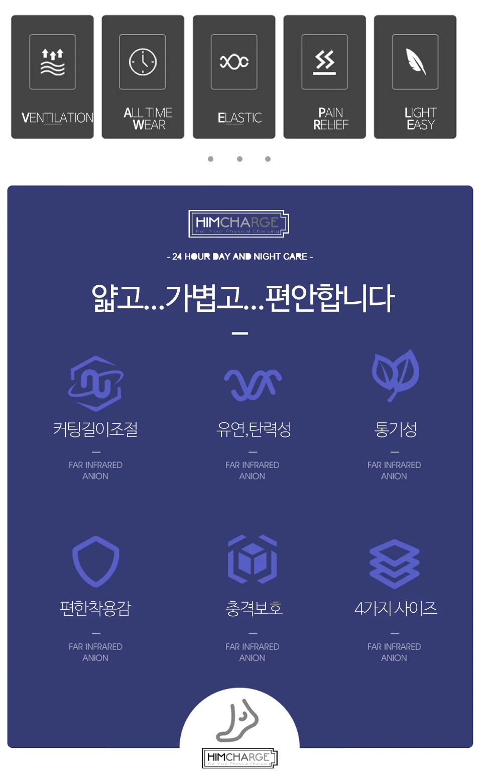 손가락 발가락 굳은살 티눈 보호대 실리콘 젤튜브 상세3