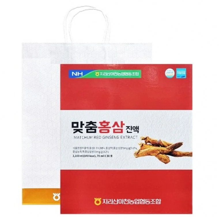 마천농협 맞춤홍삼진액 70ml x 30포
