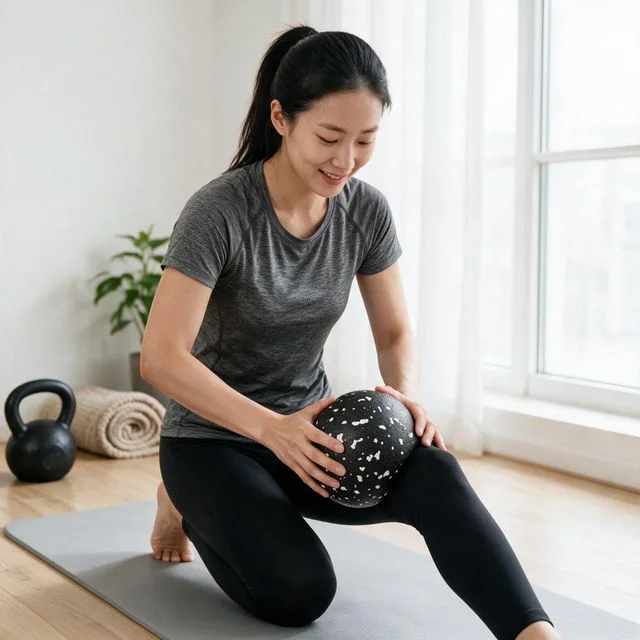 마사지볼 근육 뭉침 근막 이완 홈트레이닝 스트레칭 도구 마사지 볼