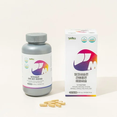 (10개월) 밀크씨슬은 간에 좋은 헤파씨슬 400mg x 300캡슐 상세1