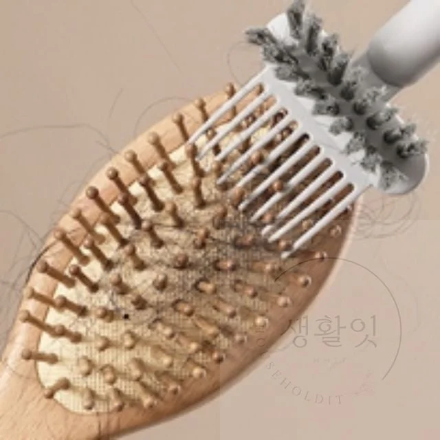 빗 세척 브러쉬 개털제거 브러쉬크리너 빗청소솔 메이크업브러쉬세척 빗자루청소솔
