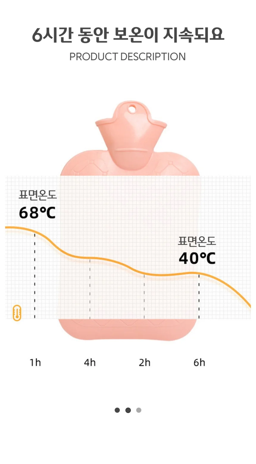 보온물주머니 온열 실리콘 소형 핫팩 찜질팩 보온팩 상세5